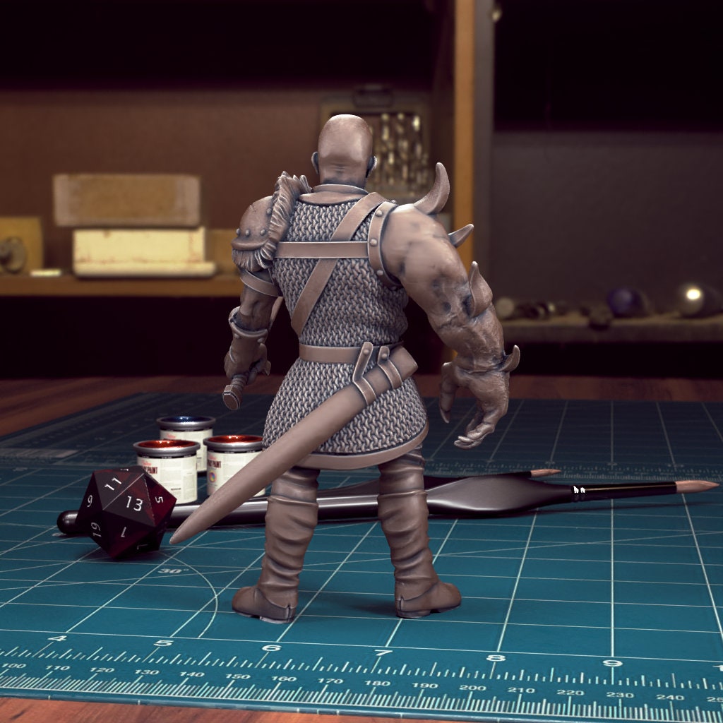 DnDCoS - Izek Monstrous Enforcer NPC miniature