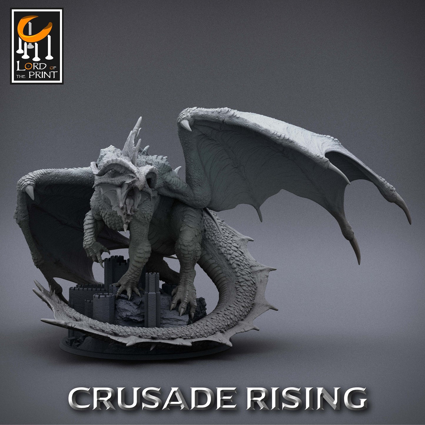 EPIC CREATURES - Red Chromatic Dragon for Dnd
