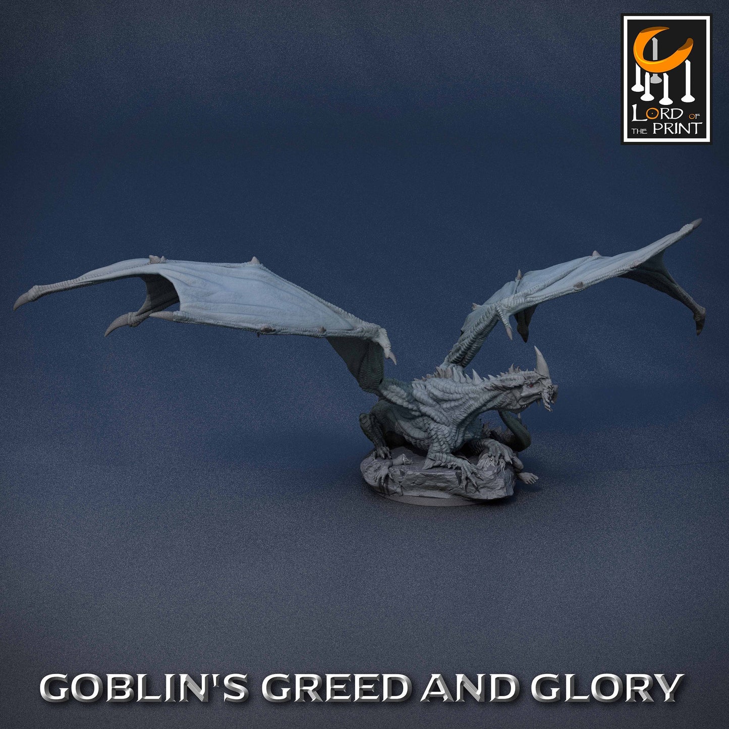 EPIC CREATURES - Young Green Chromatic Dragon for Dnd