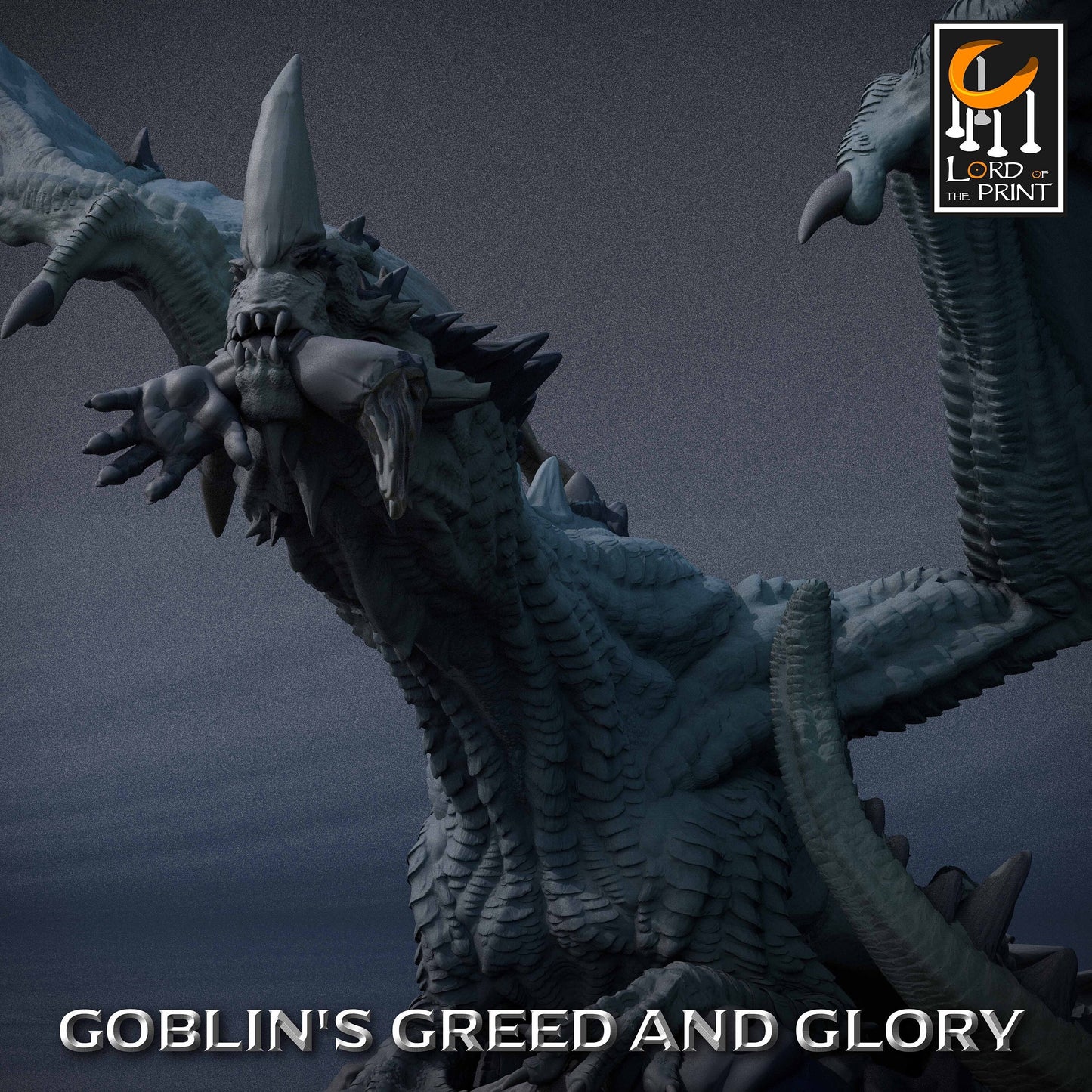 EPIC CREATURES - Young Green Chromatic Dragon for Dnd