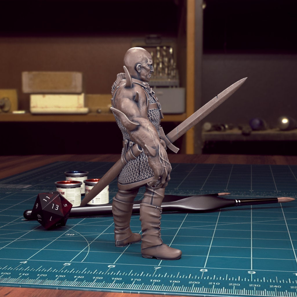 DnDCoS - Izek Monstrous Enforcer NPC miniature