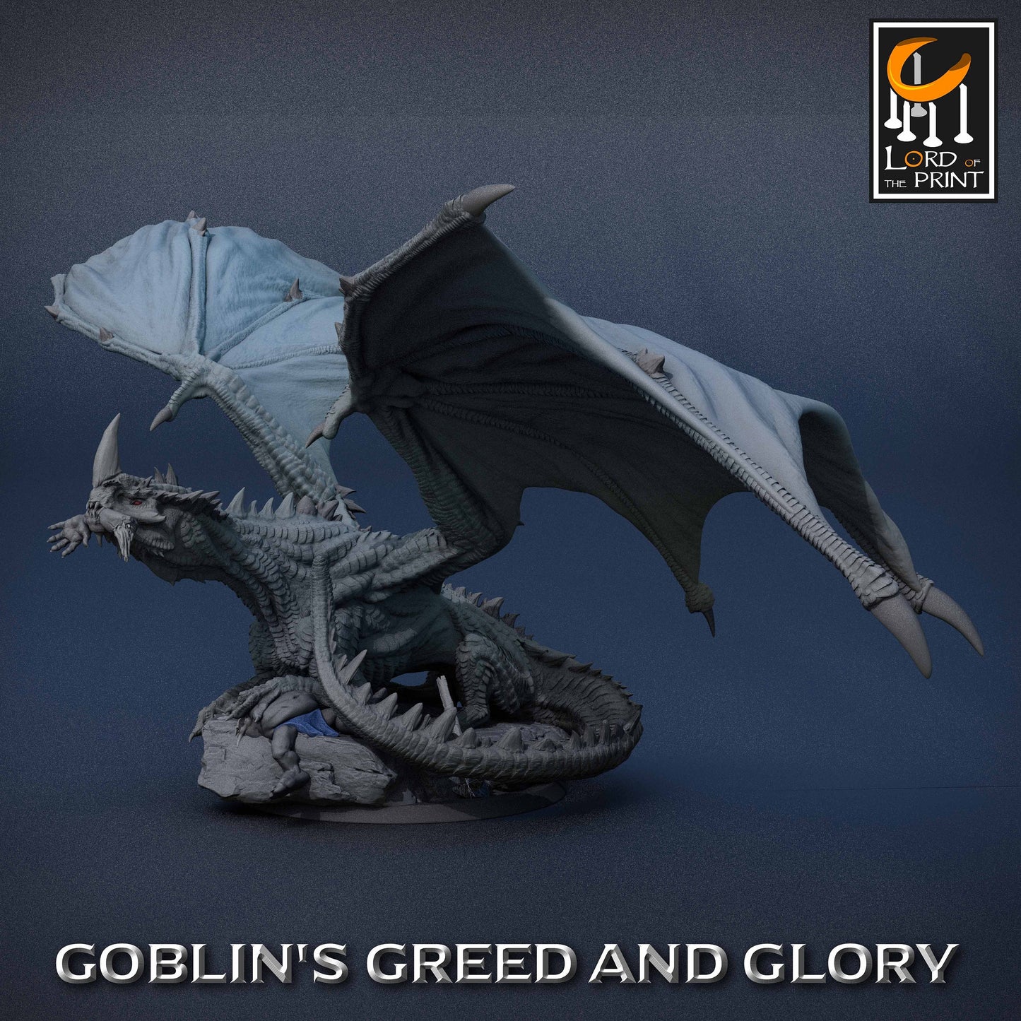 EPIC CREATURES - Young Green Chromatic Dragon for Dnd
