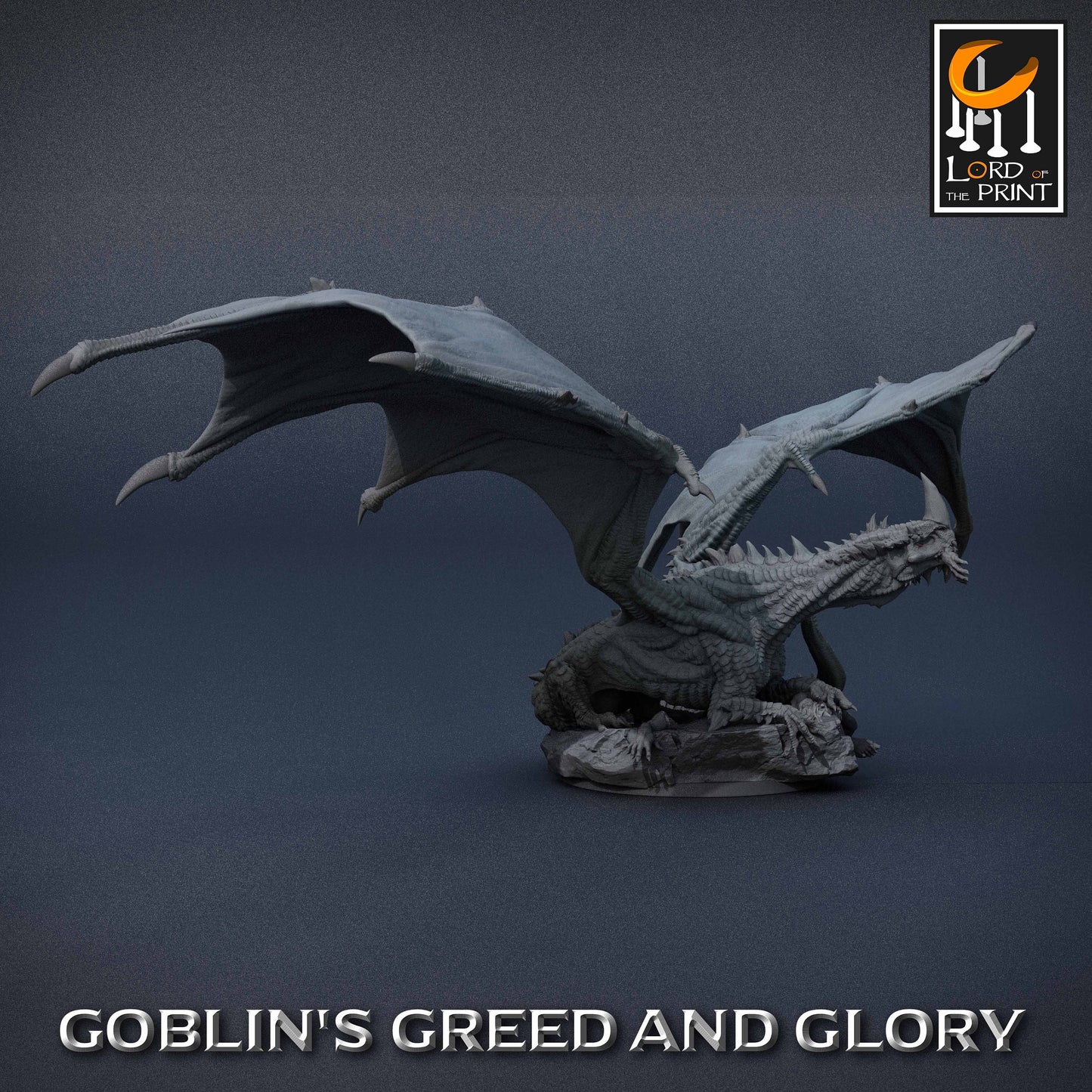 EPIC CREATURES - Young Green Chromatic Dragon for Dnd