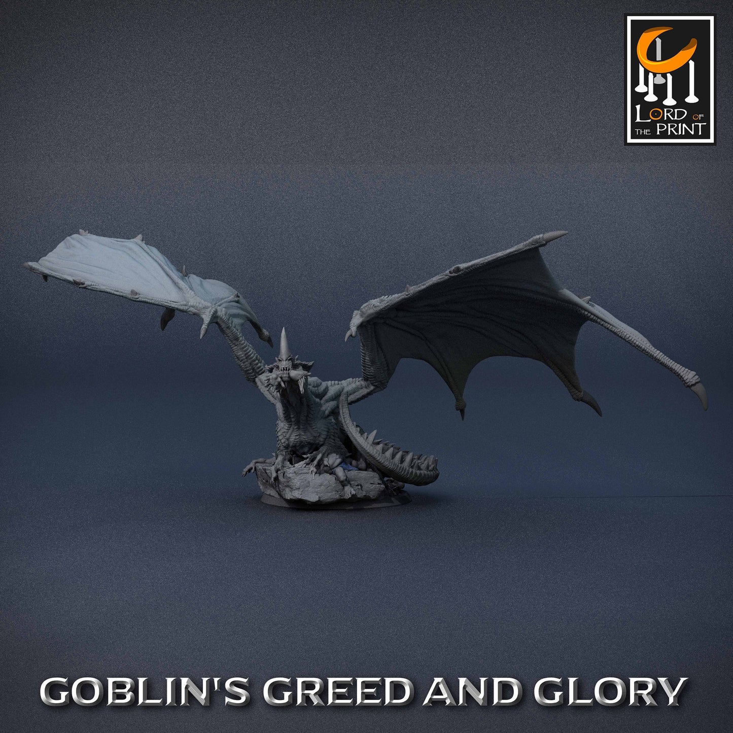 EPIC CREATURES - Young Green Chromatic Dragon for Dnd