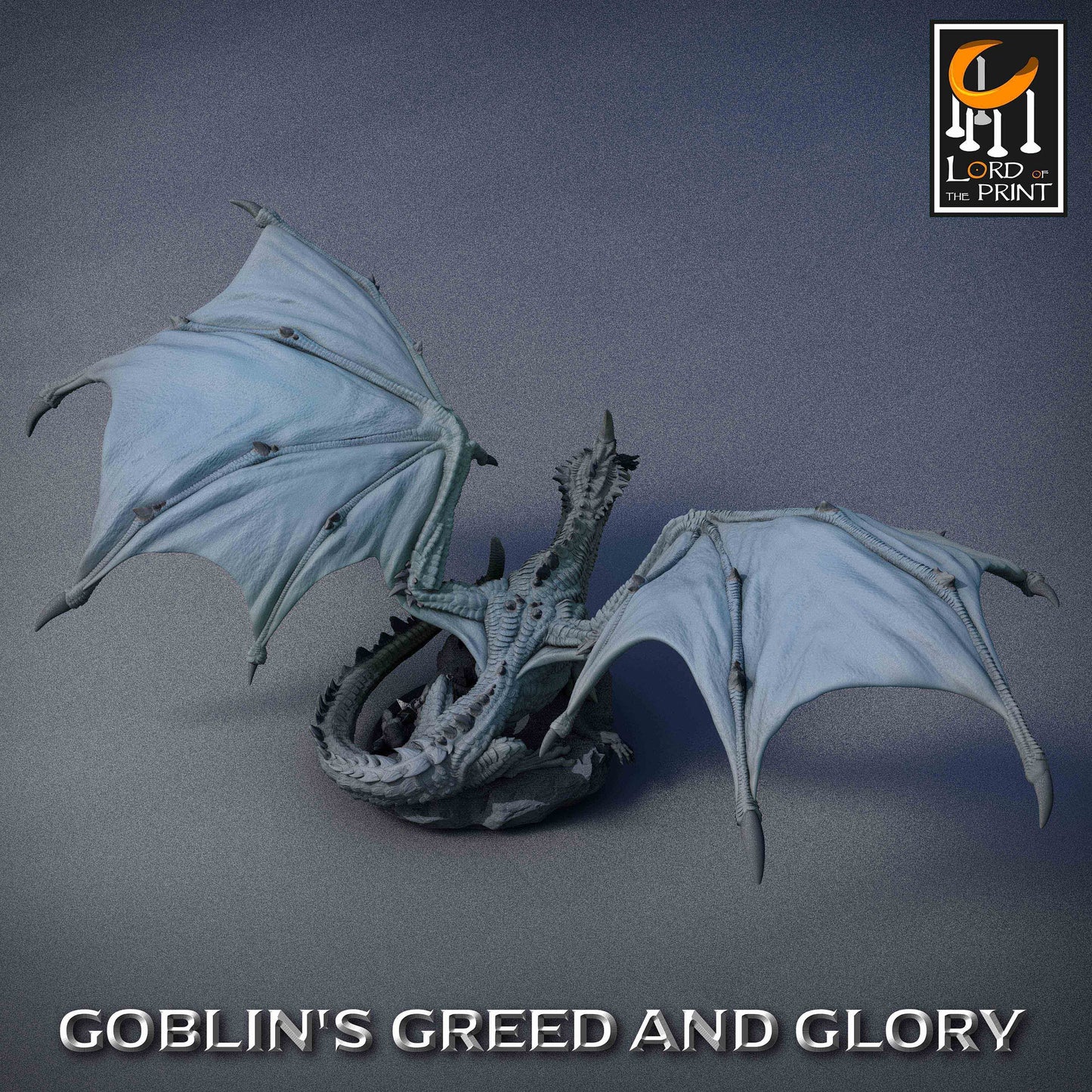 EPIC CREATURES - Young Green Chromatic Dragon for Dnd