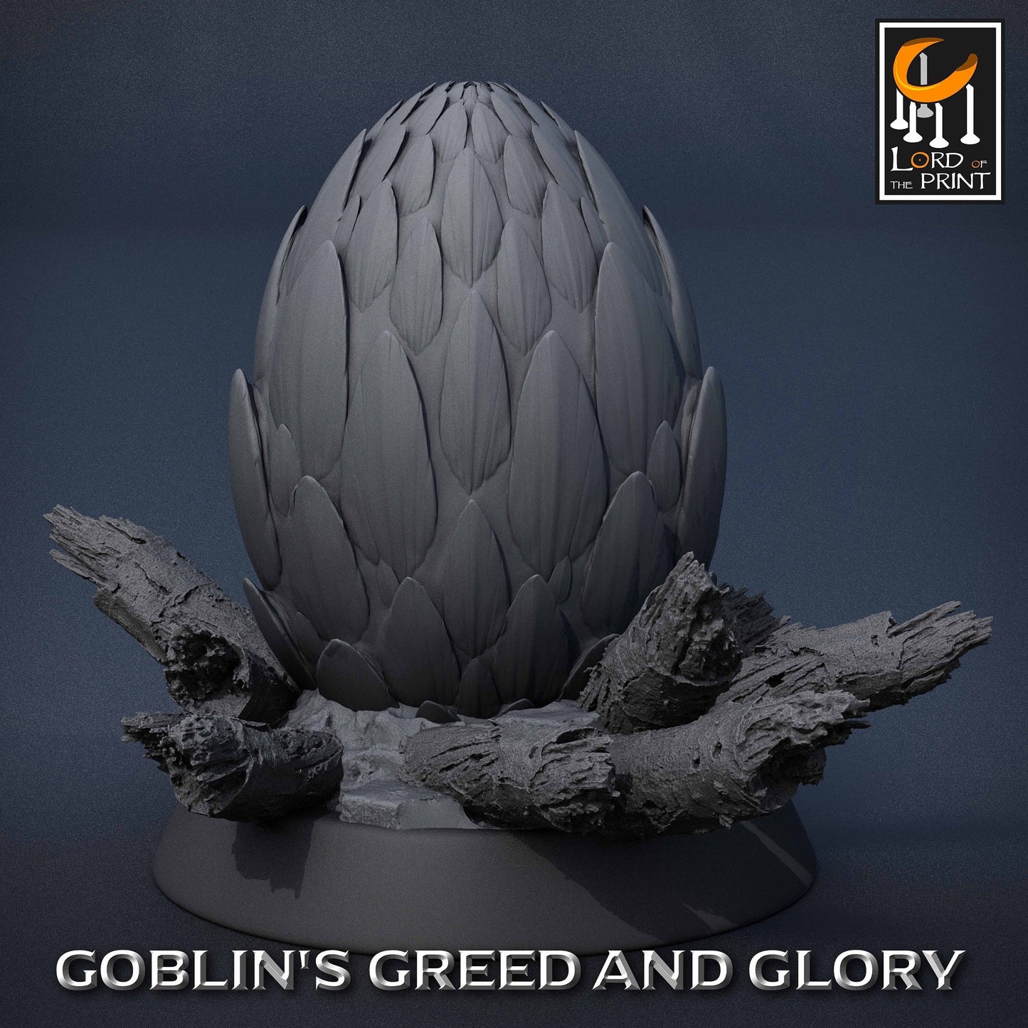 EPIC CREATURES - Green Chromatic Dragon Egg for Dnd