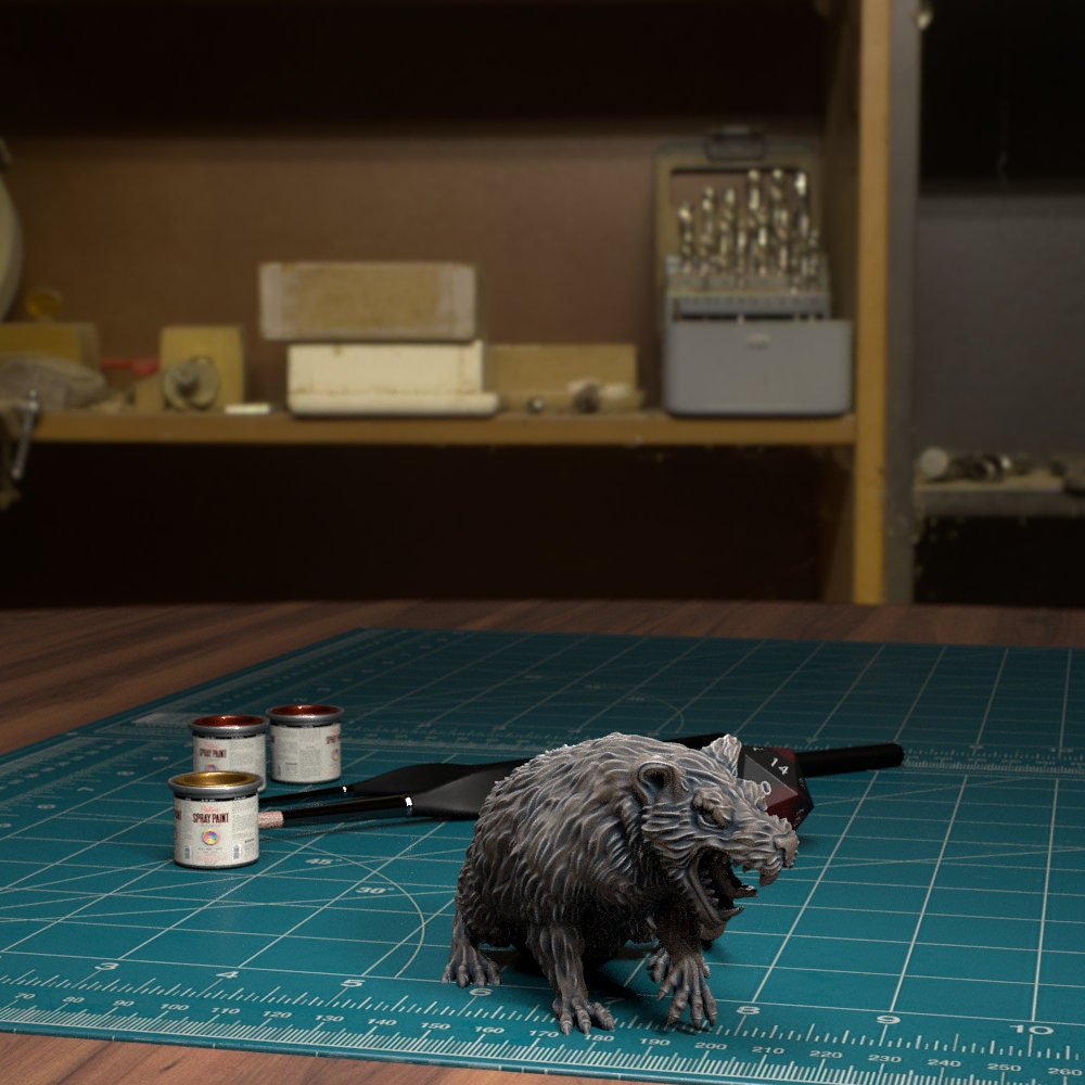 MONSTER - Giant Rats 8 different available NPC miniature