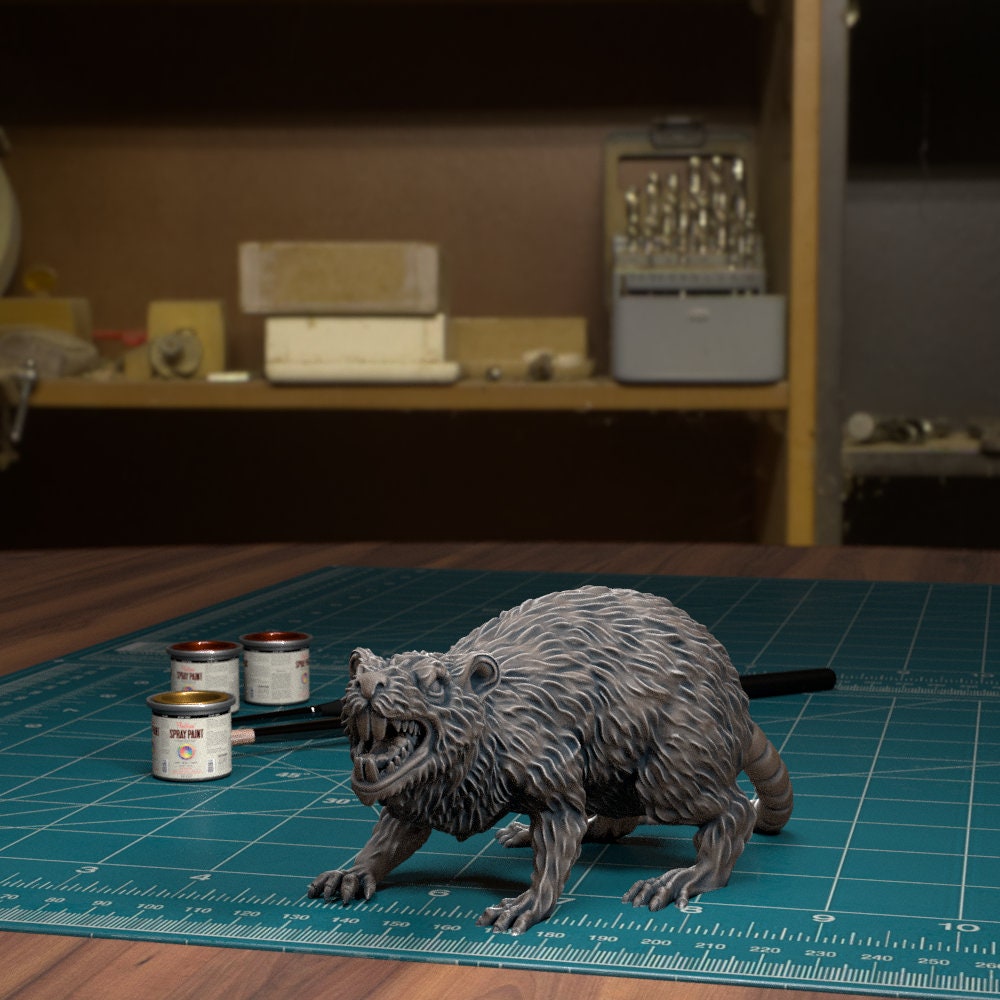 MONSTER - Giant Rats 8 different available NPC miniature
