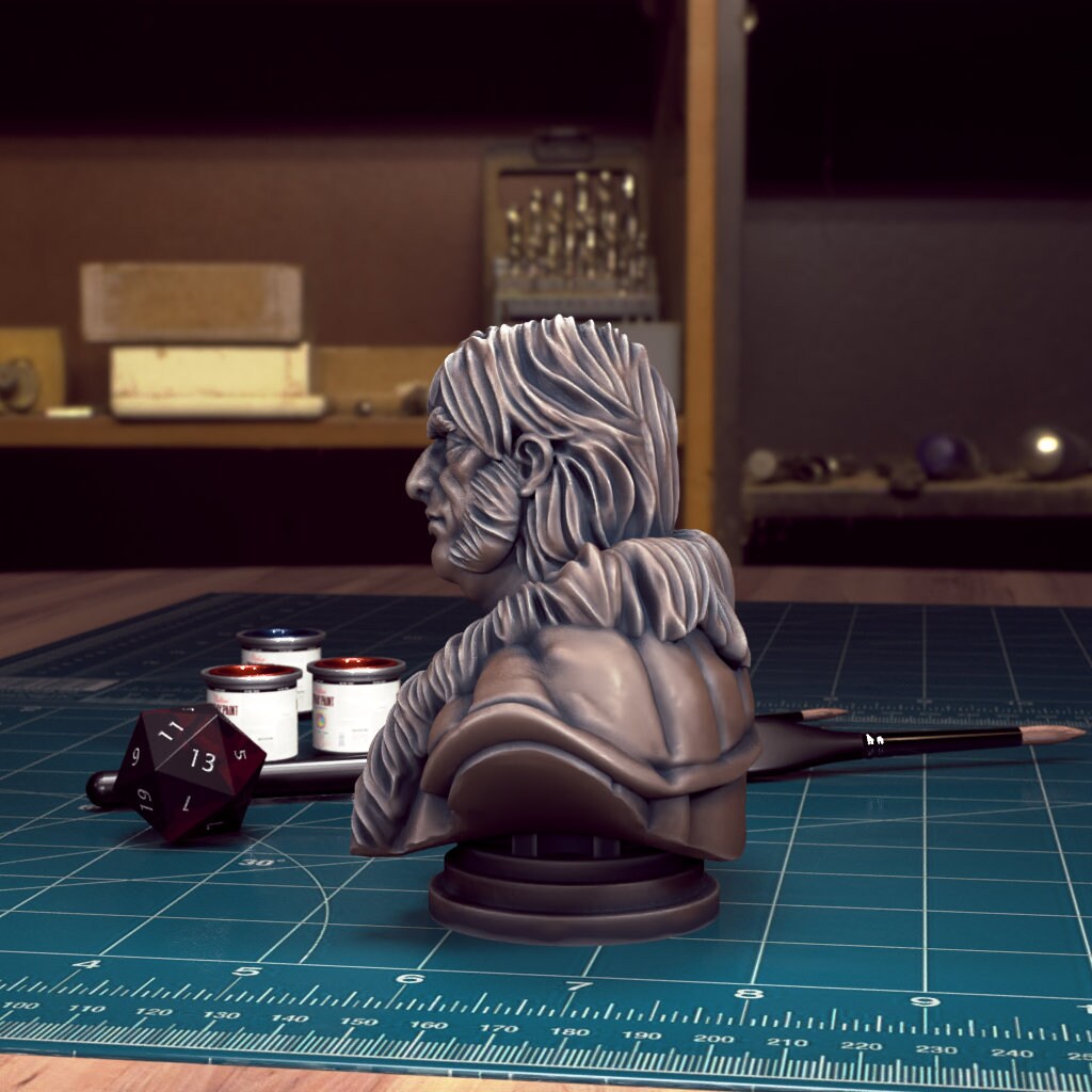 DnDCoS - Kolyan Indirovich Village Guardian NPC Strahd miniature