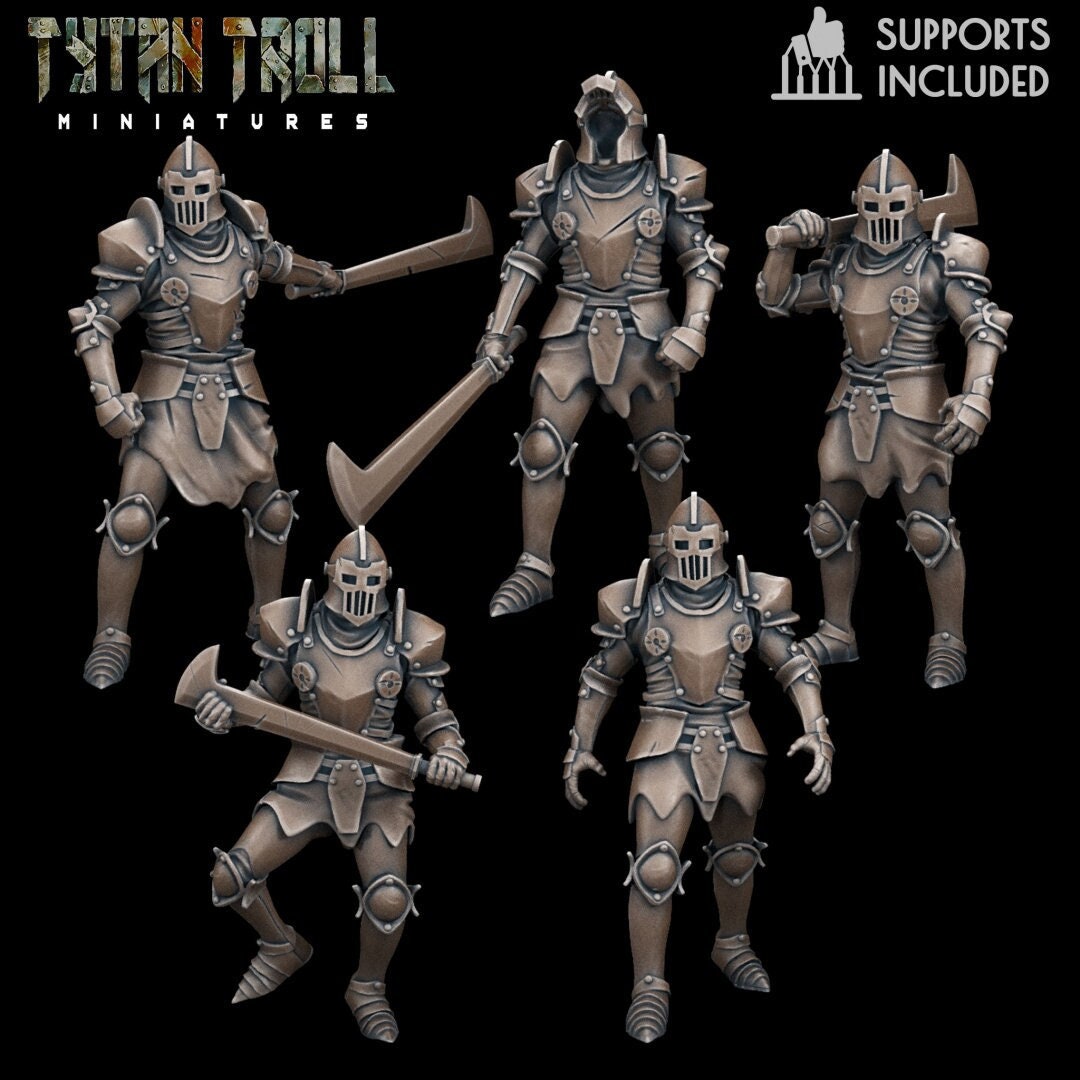 MONSTER - Animated Armor Treasure Guardians