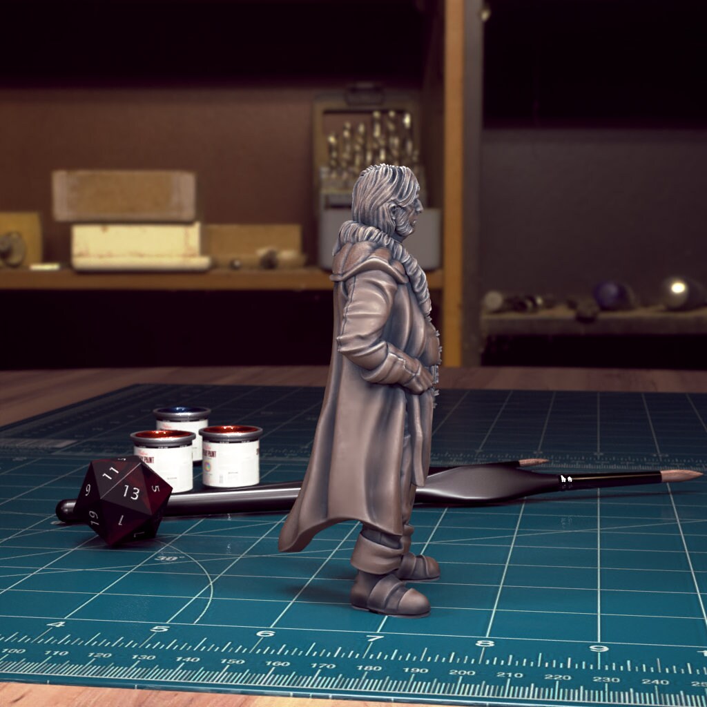 DnDCoS - Kolyan Indirovich Village Guardian NPC Strahd miniature