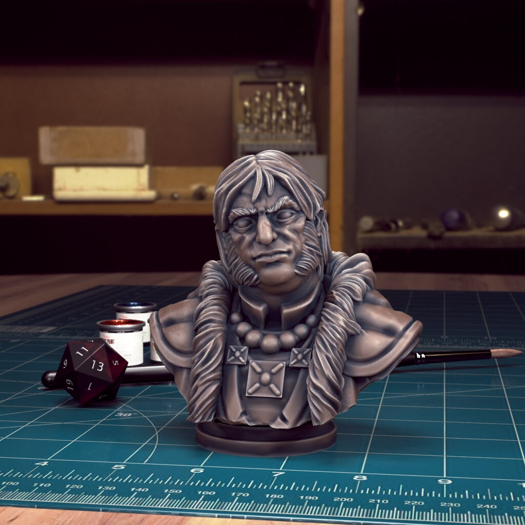 DnDCoS - Kolyan Indirovich Village Guardian NPC Strahd miniature