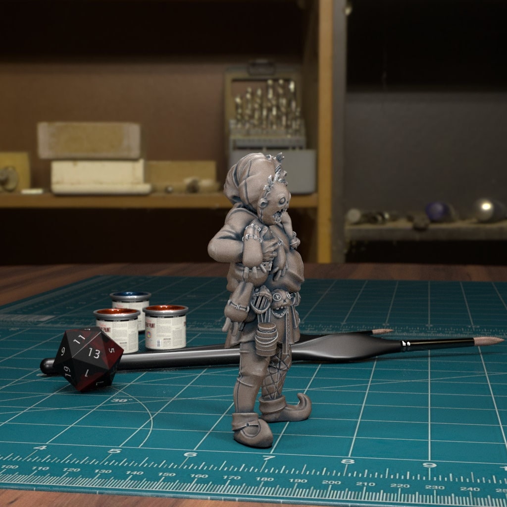 DnDCoS - Blinksy Insane Toymaker NPC miniature