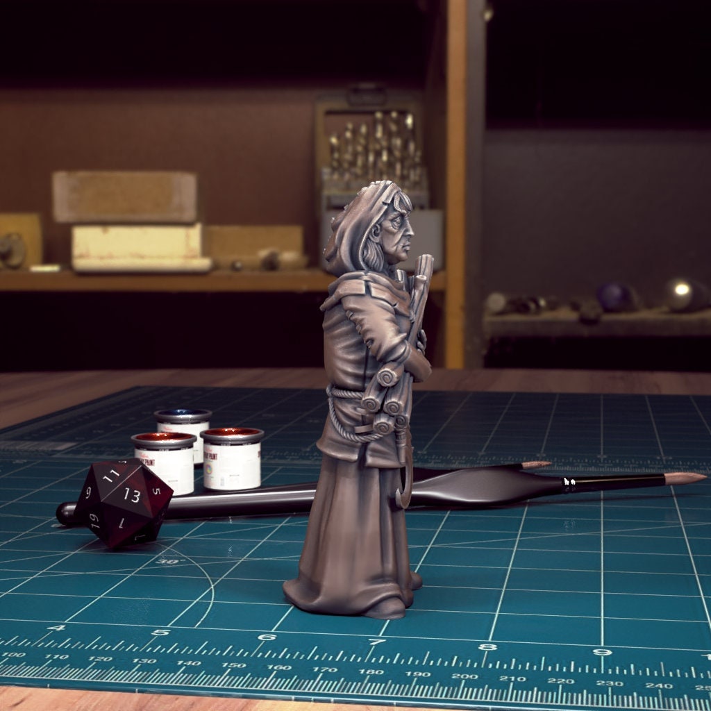 DnDCoS - Mad Mary Grieving Mother Curse of Strahd miniature