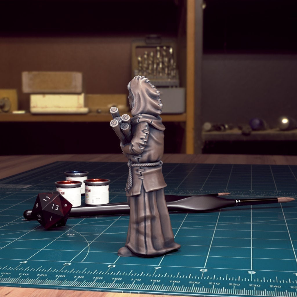 DnDCoS - Mad Mary Grieving Mother Curse of Strahd miniature