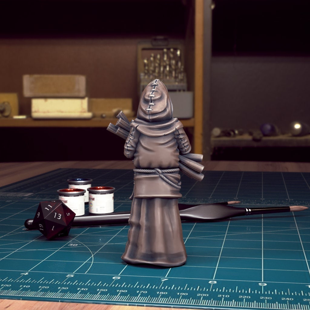 DnDCoS - Mad Mary Grieving Mother Curse of Strahd miniature