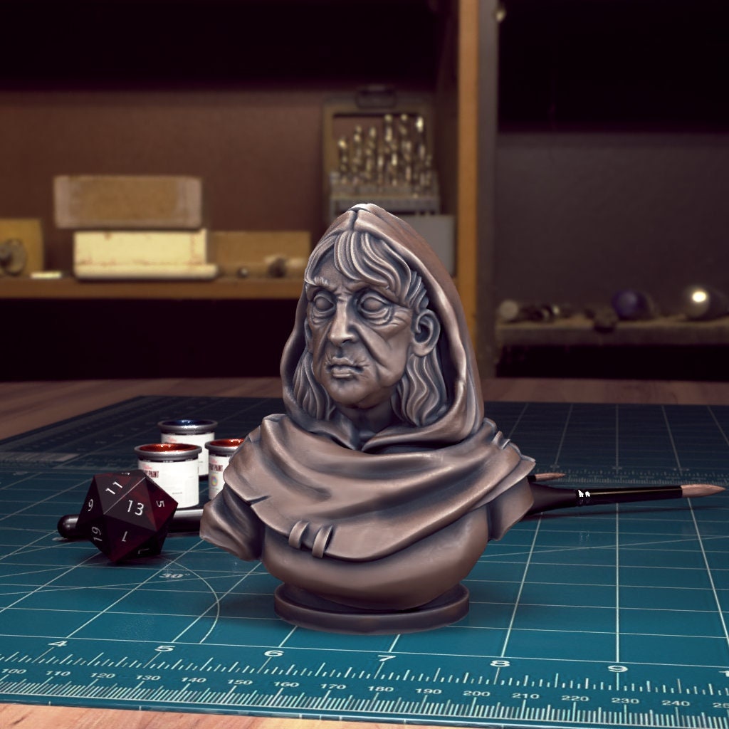 DnDCoS - Mad Mary Grieving Mother Curse of Strahd miniature