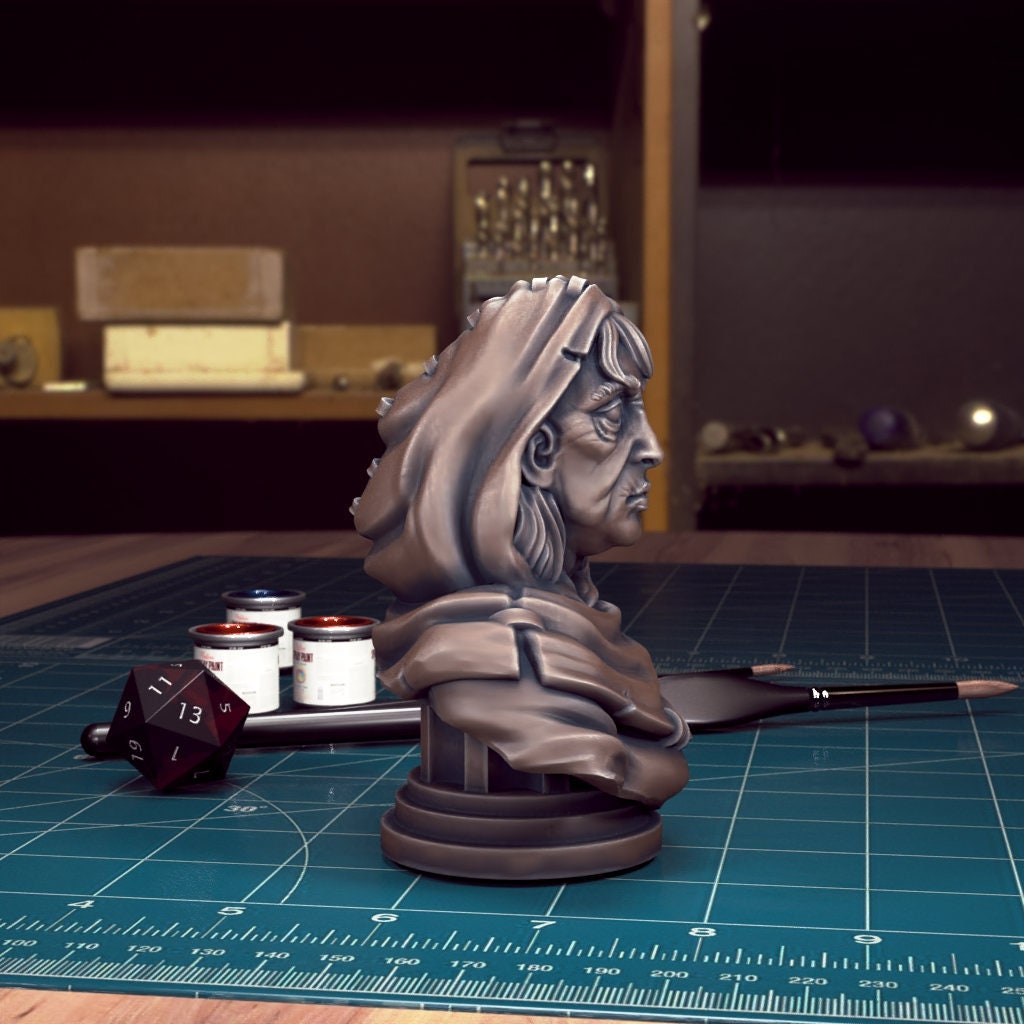 DnDCoS - Mad Mary Grieving Mother Curse of Strahd miniature