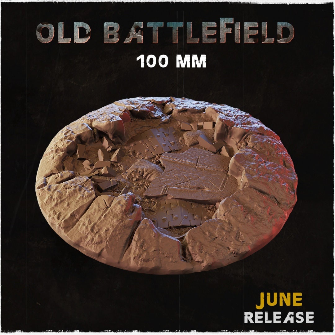 BASES - OLD BATTLEFIELD themed trench warfare bases