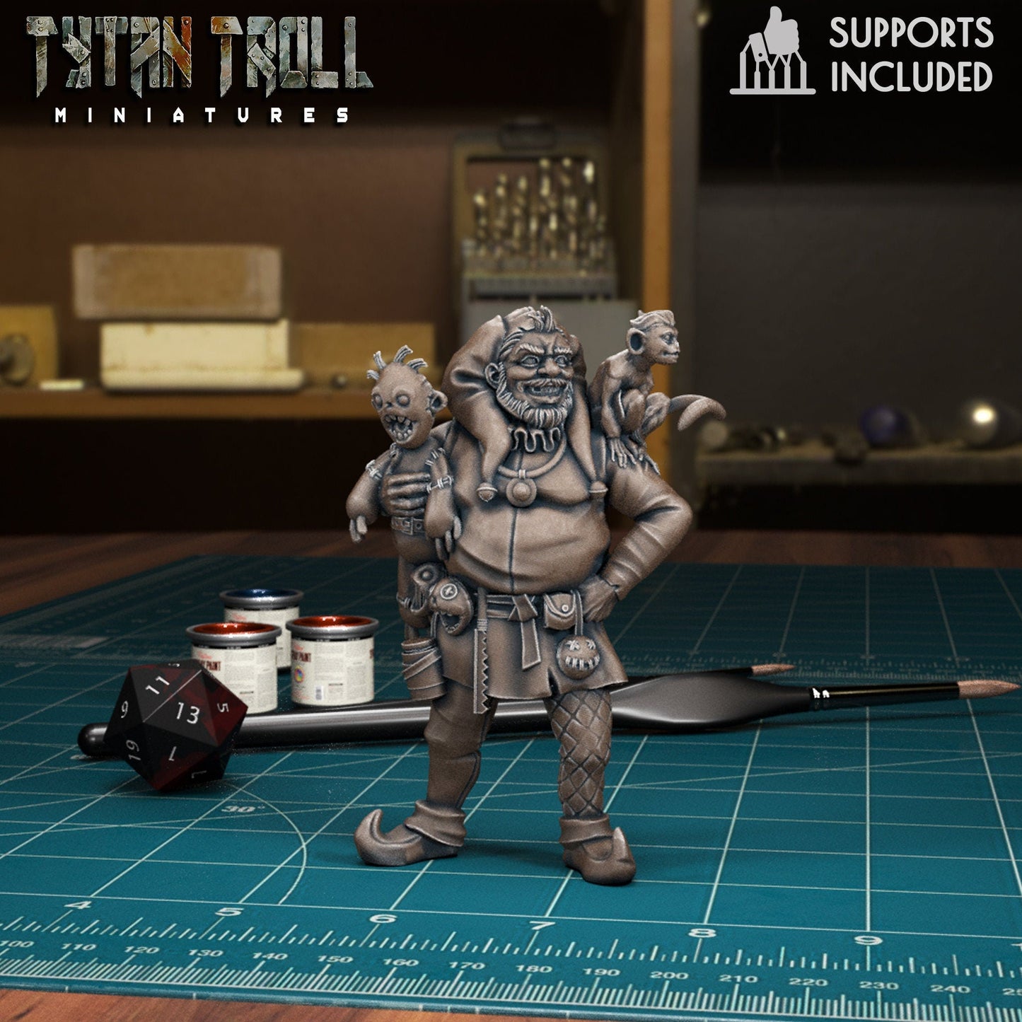 DnDCoS - Blinksy Insane Toymaker NPC miniature