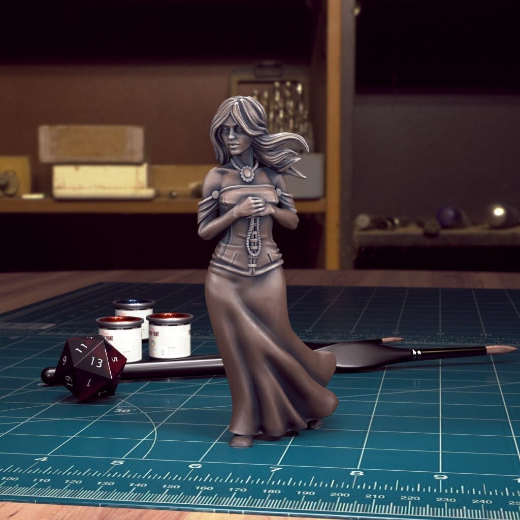 DnDCoS - Tatyana Cursed Maiden NPC miniature