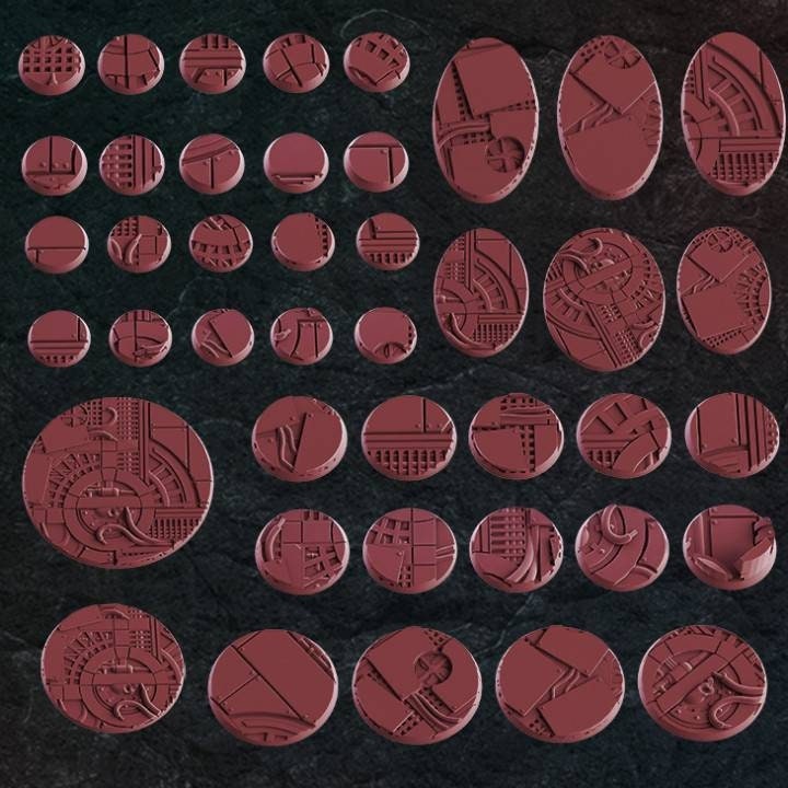 BASES - Industrial themed Alien Factory bases