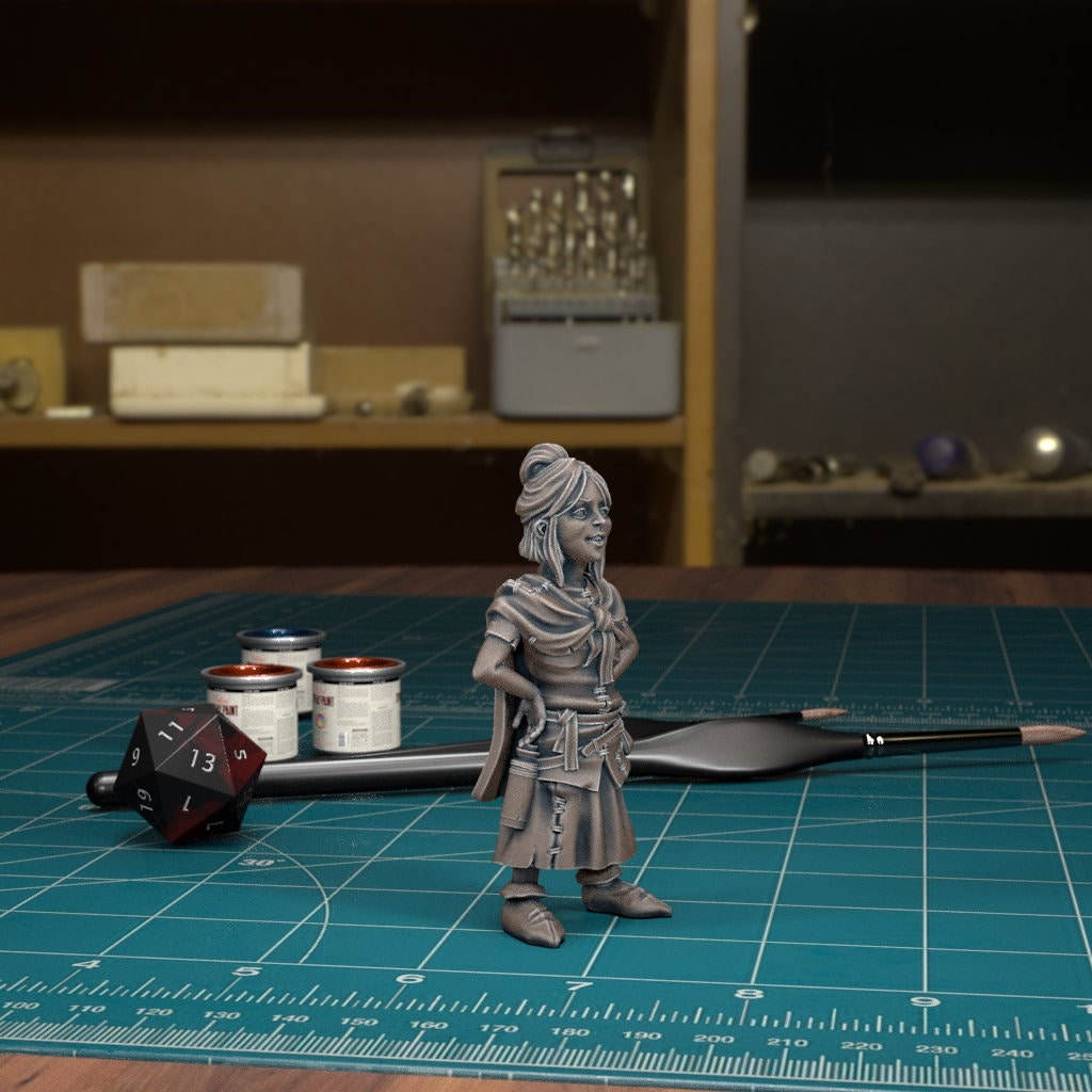 DnDCoS - Arabelle Child Prodigy NPC miniature