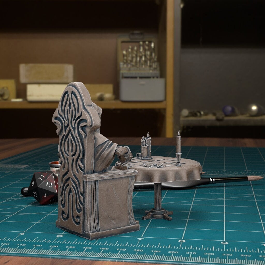 DnDCoS - Madame Eva Vistani Seer NPC miniature