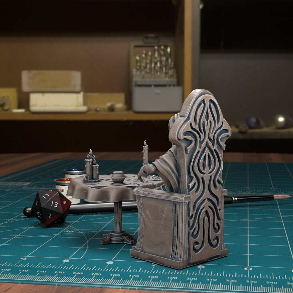 DnDCoS - Madame Eva Vistani Seer NPC miniature