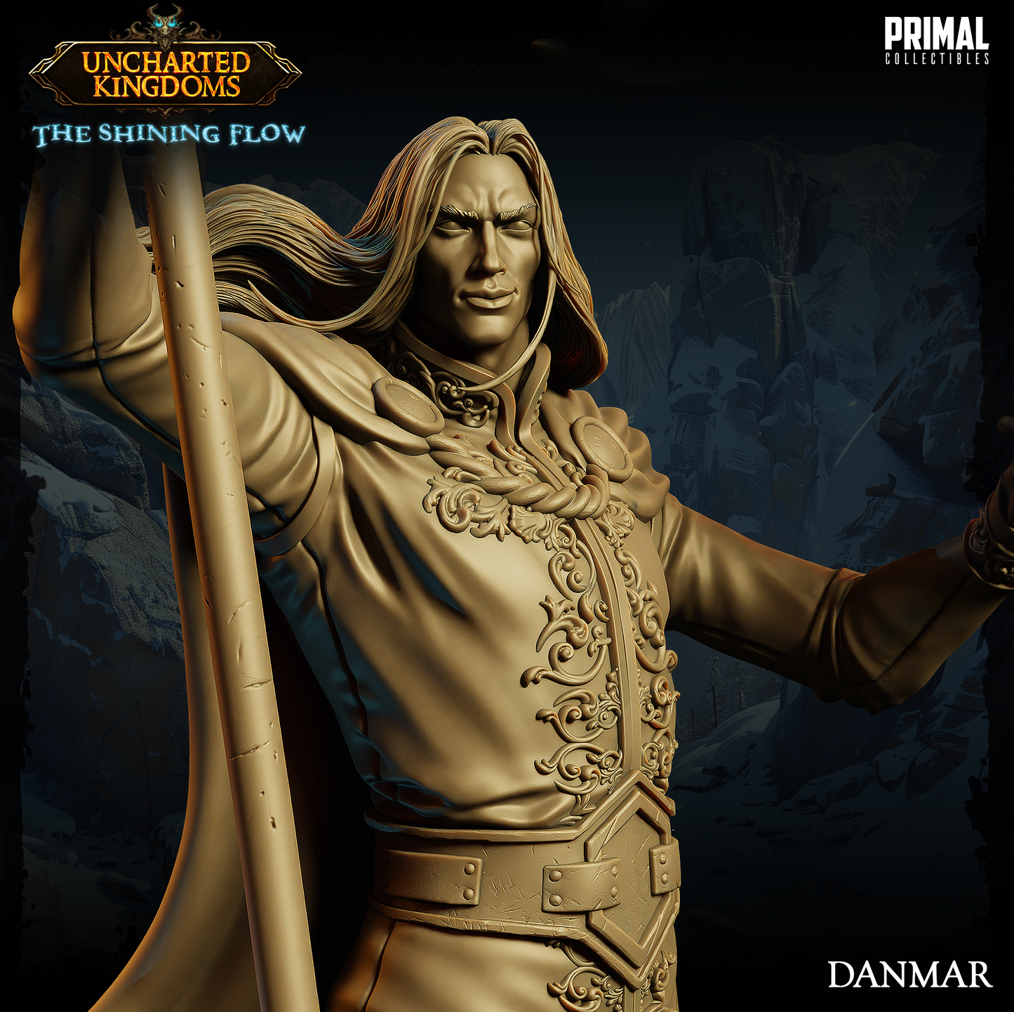 DNDUK - Magius - Danmar - Male human Wizard miniature