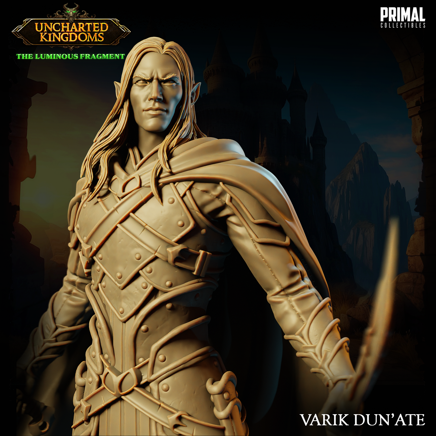 DNDUK - Drizzt Do Urden -  Varik Dun Ate - Male Drow Dark Elf miniature