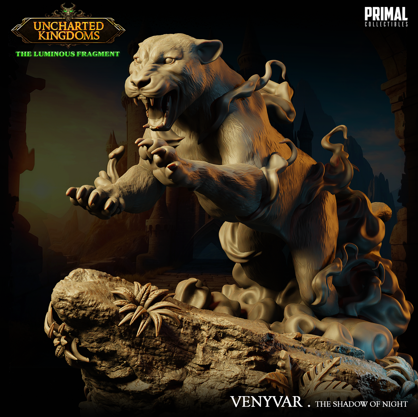 DNDUK - Guenhwyvar - Venyvar - Black Panther miniature