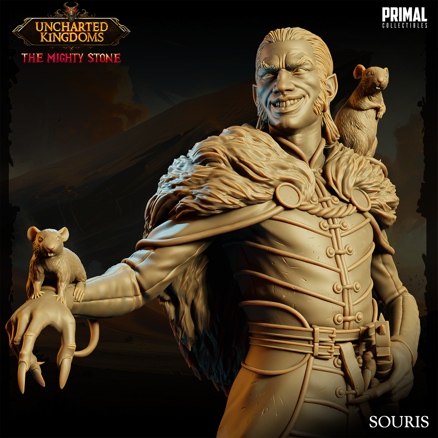 DNDUK - Rassiter - Souris Wererat - Male human miniature - Two Versions available