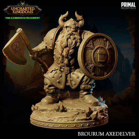 DNDUK - Bruenor Battlehammer - Brourum Axedelver - Male Shield Dwarf miniature