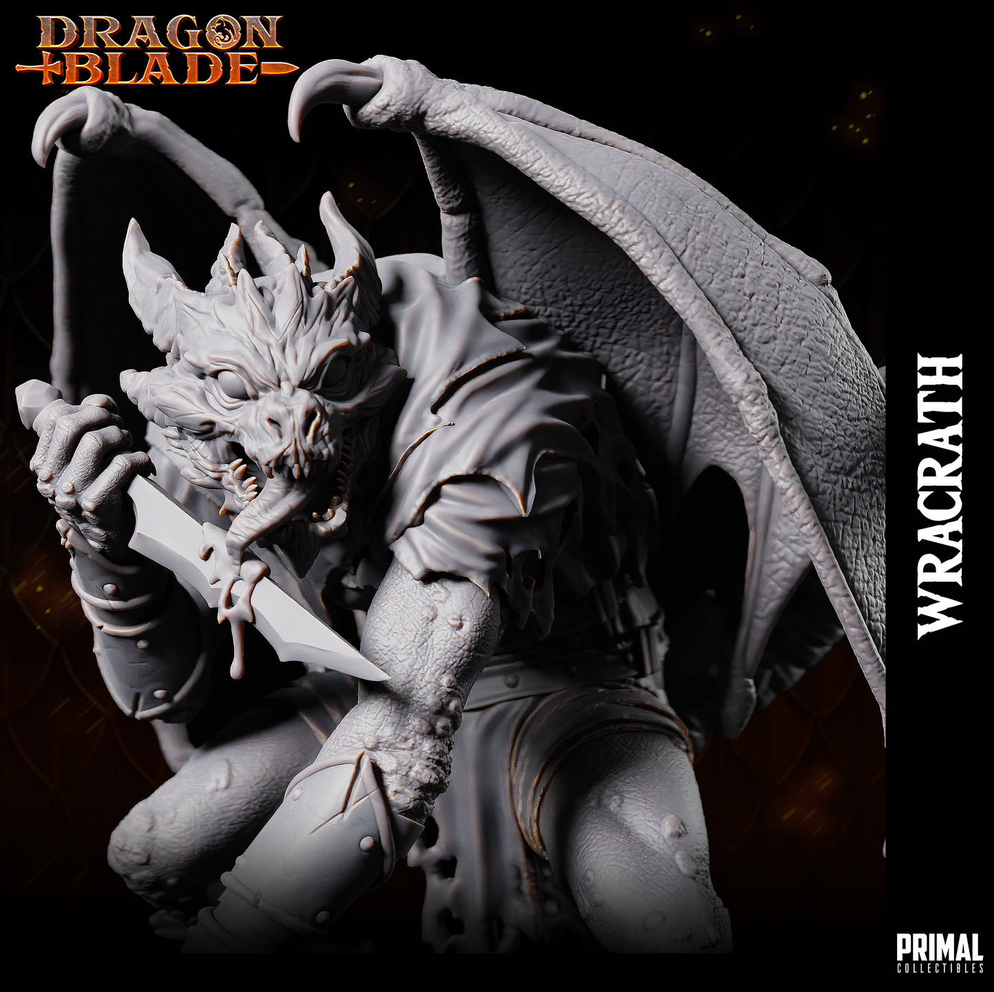 DNDDGL - Wracrath Assasin - Kapak Draconian - DRAGONBLADE