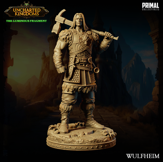 DNDUK - Wulfgar - Wulfheim Dragon Bane - Human Male Barbarian miniature