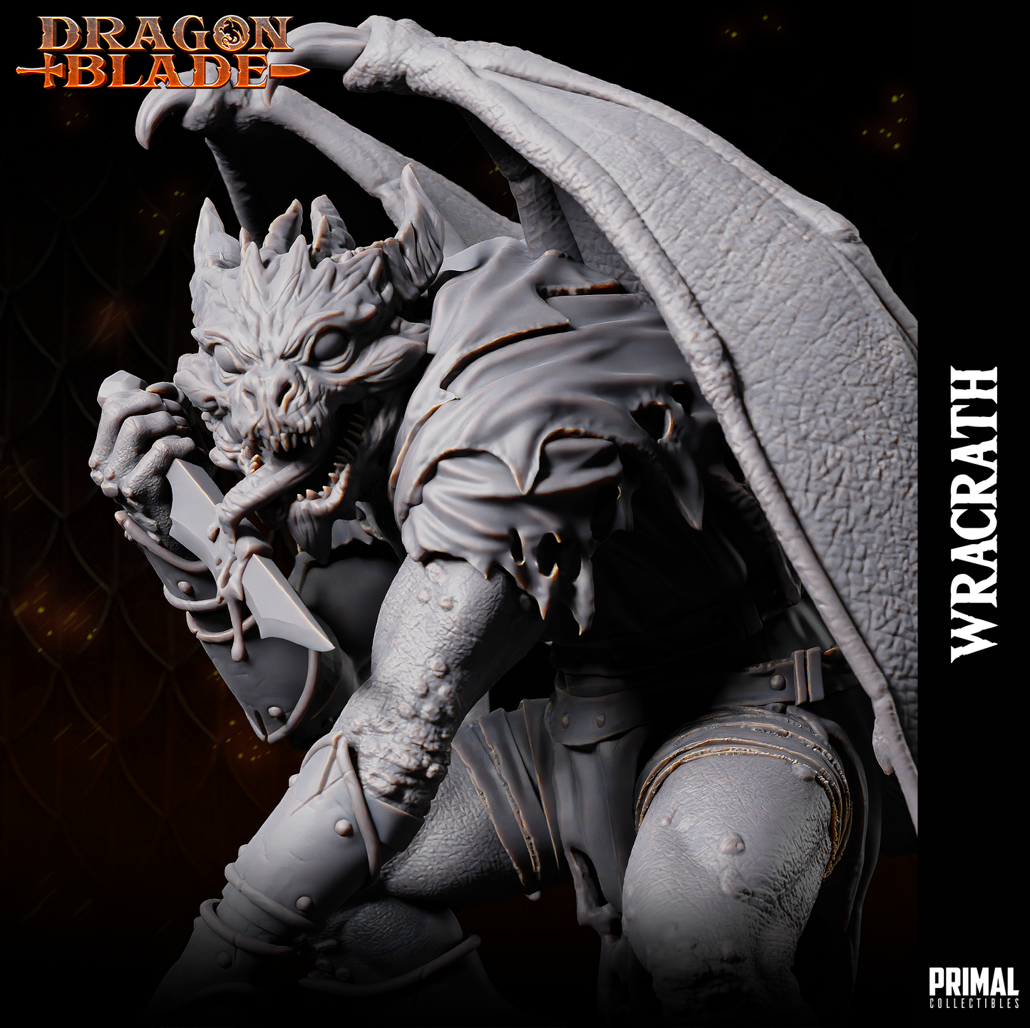 DNDDGL - Wracrath Assasin - Kapak Draconian - DRAGONBLADE