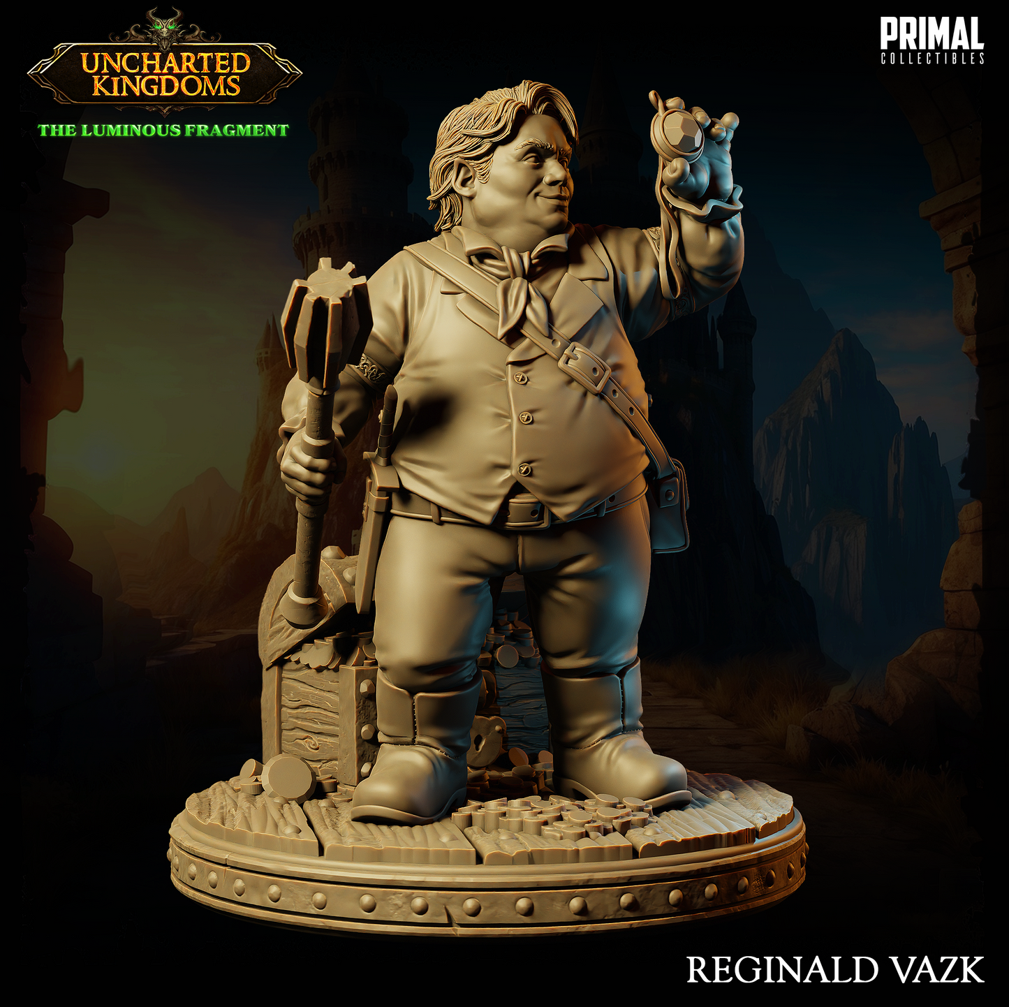 DNDUK - Regis - Rumblebelly - Male Hafling Rogue miniature