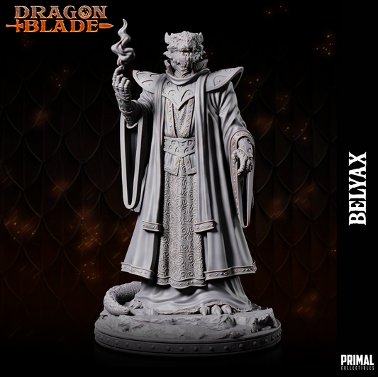 DNDDGL - Belyax - Aurak Draconian Spellcaster - DRAGONBLADE