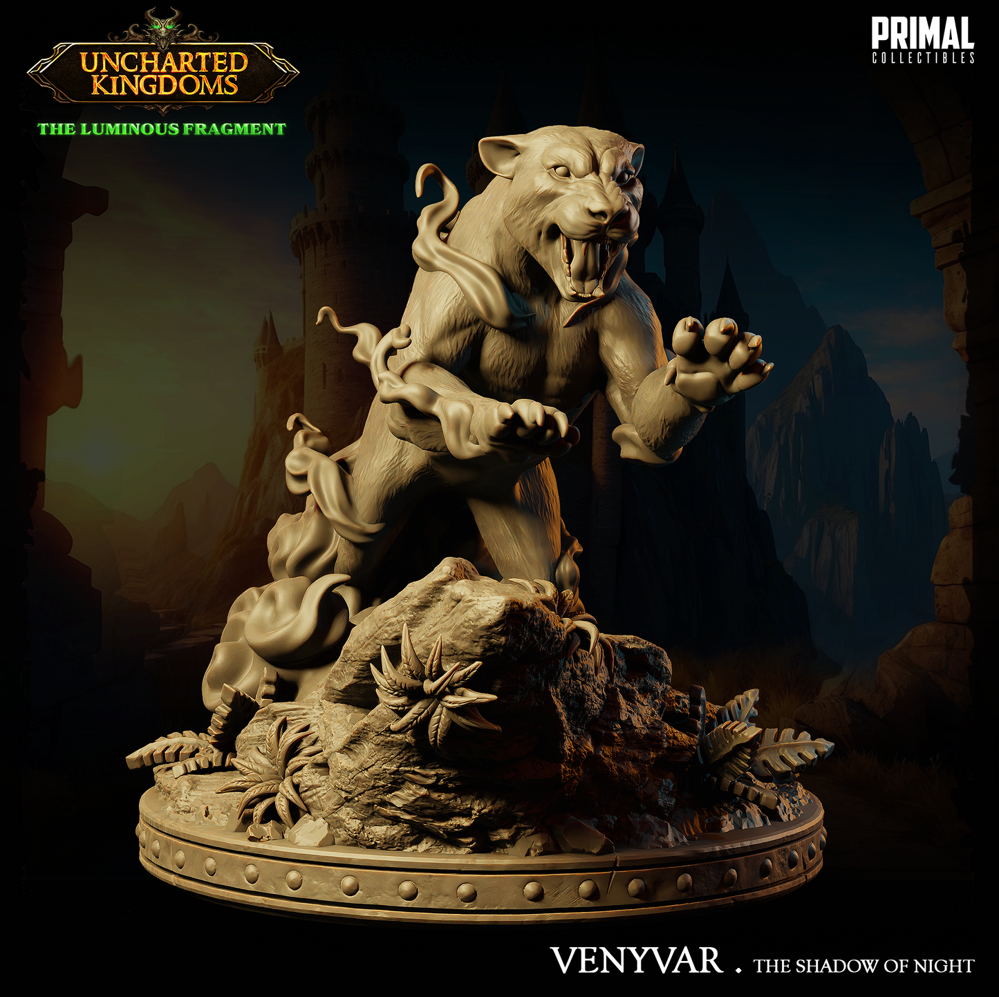 DNDUK - Guenhwyvar - Venyvar - Black Panther miniature