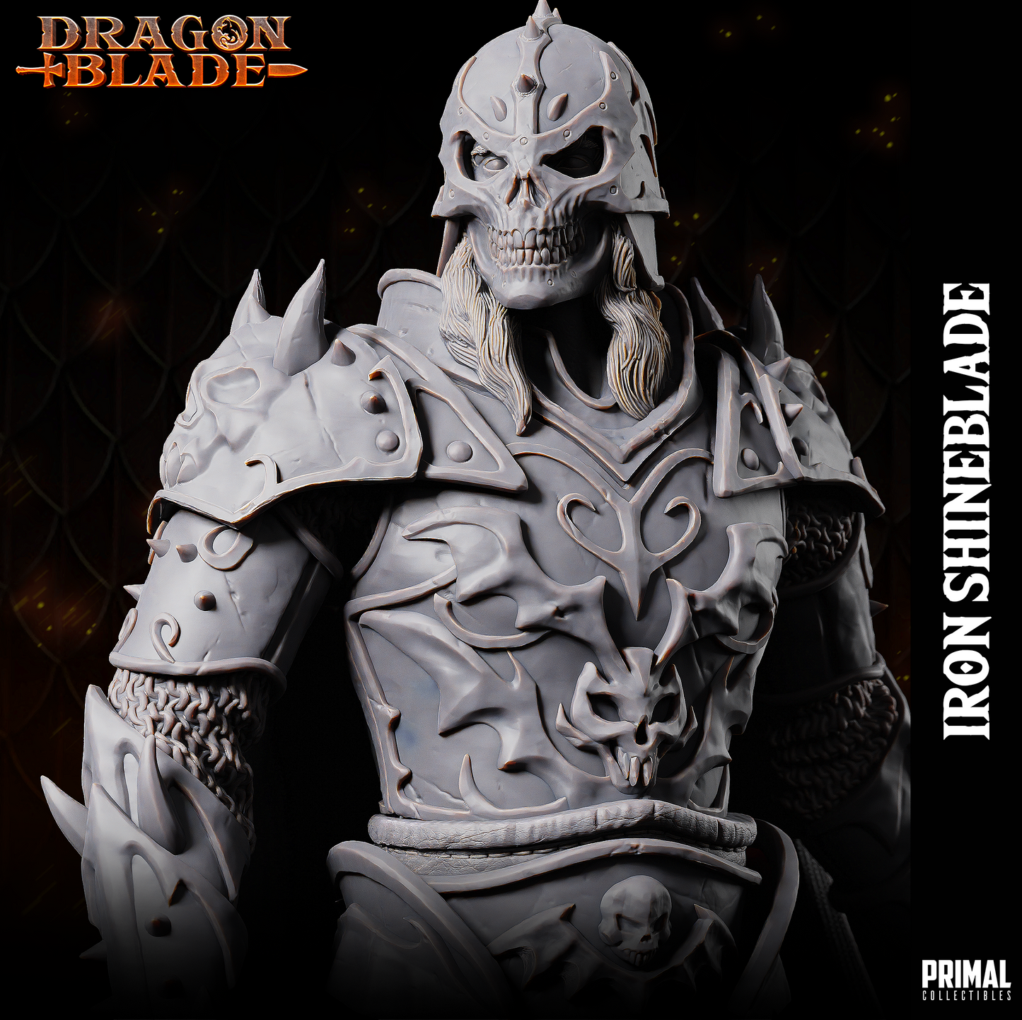 DNDDGL - Steel Brighblade - Iron Shineblade - Male Fighter Dragonlance mini