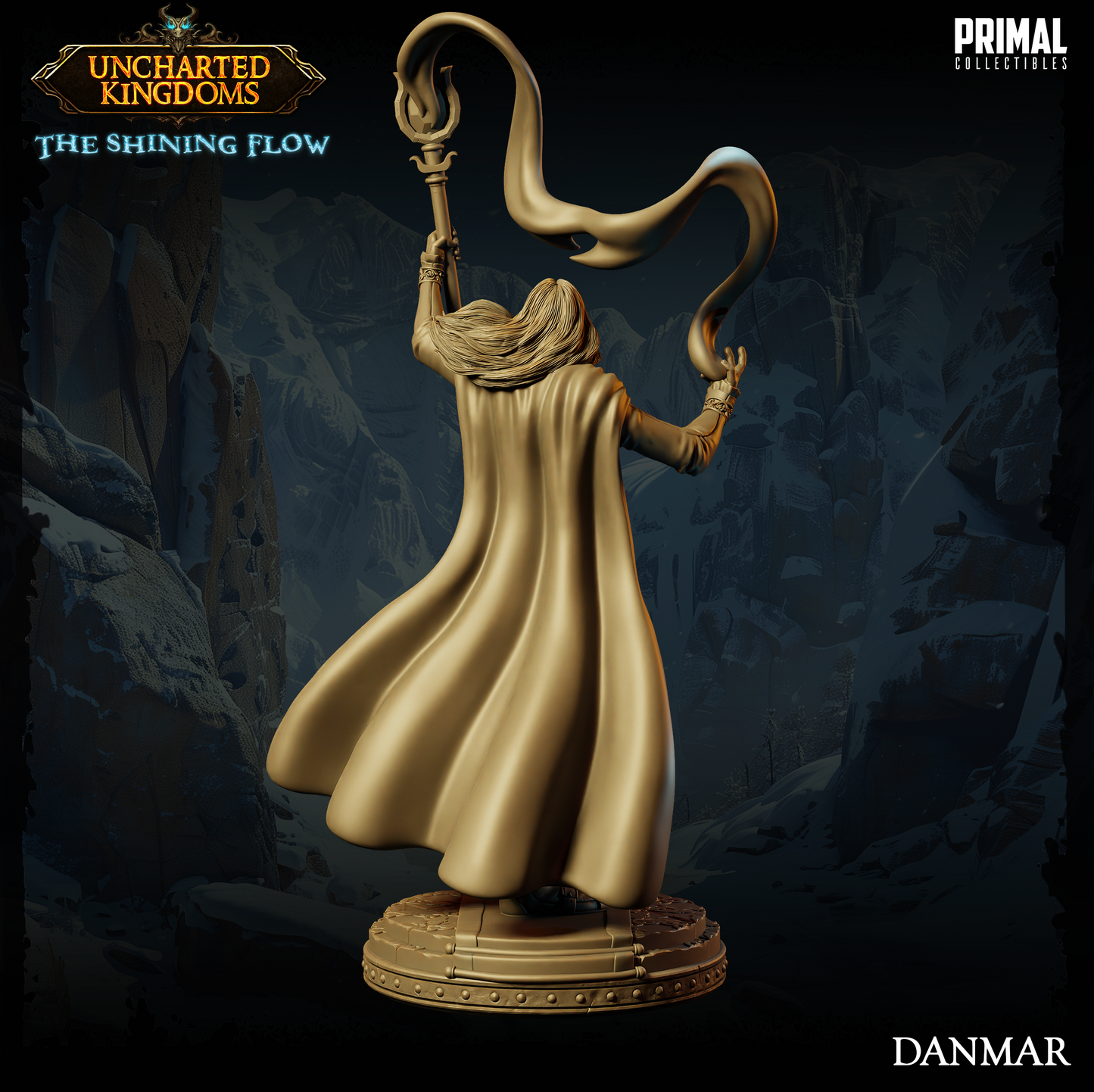 DNDUK - Magius - Danmar - Male human Wizard miniature