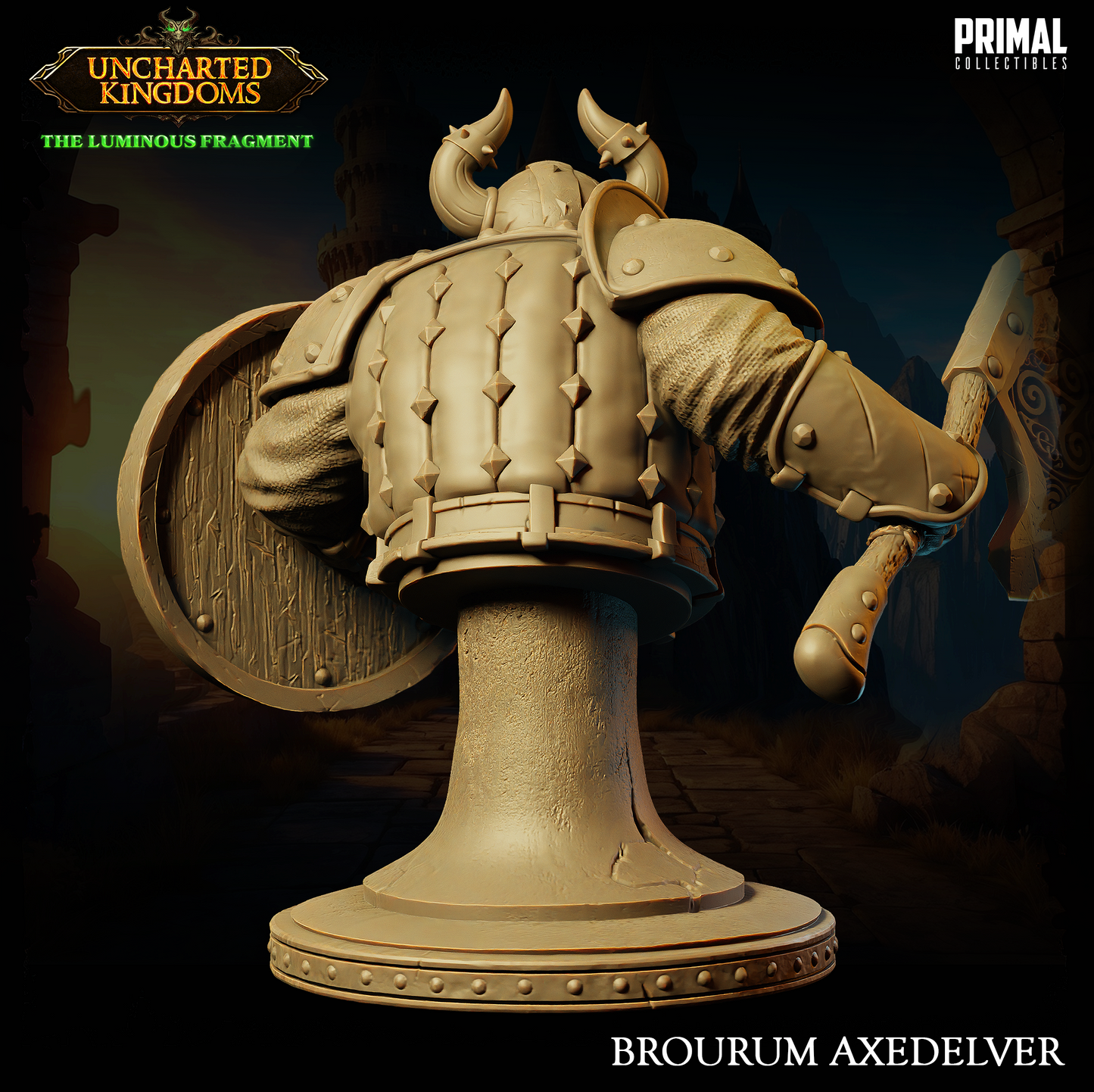 DNDUK - Bruenor Battlehammer - Brourum Axedelver - Male Shield Dwarf miniature
