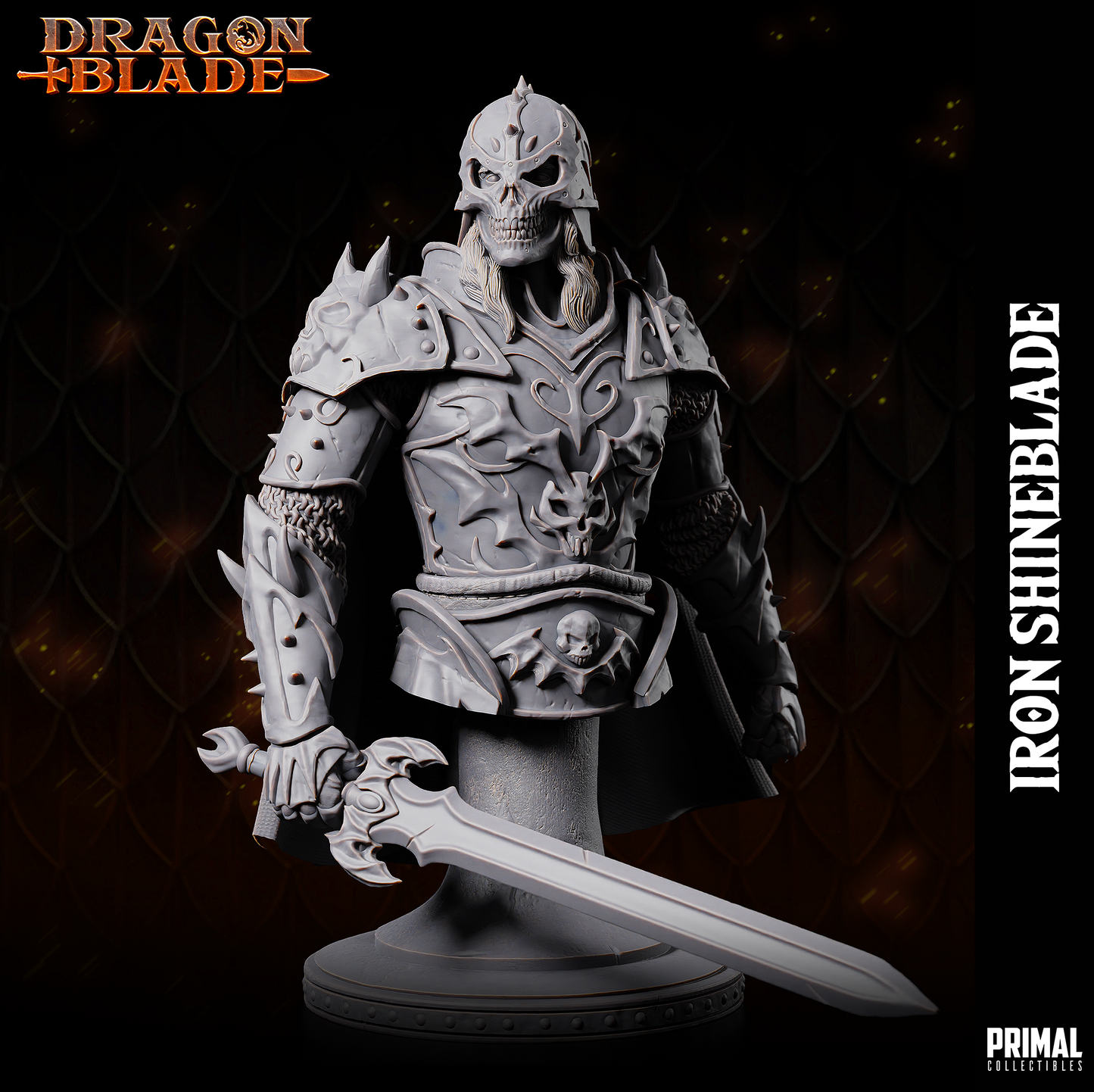 DNDDGL - Steel Brighblade - Iron Shineblade - Male Fighter Dragonlance mini