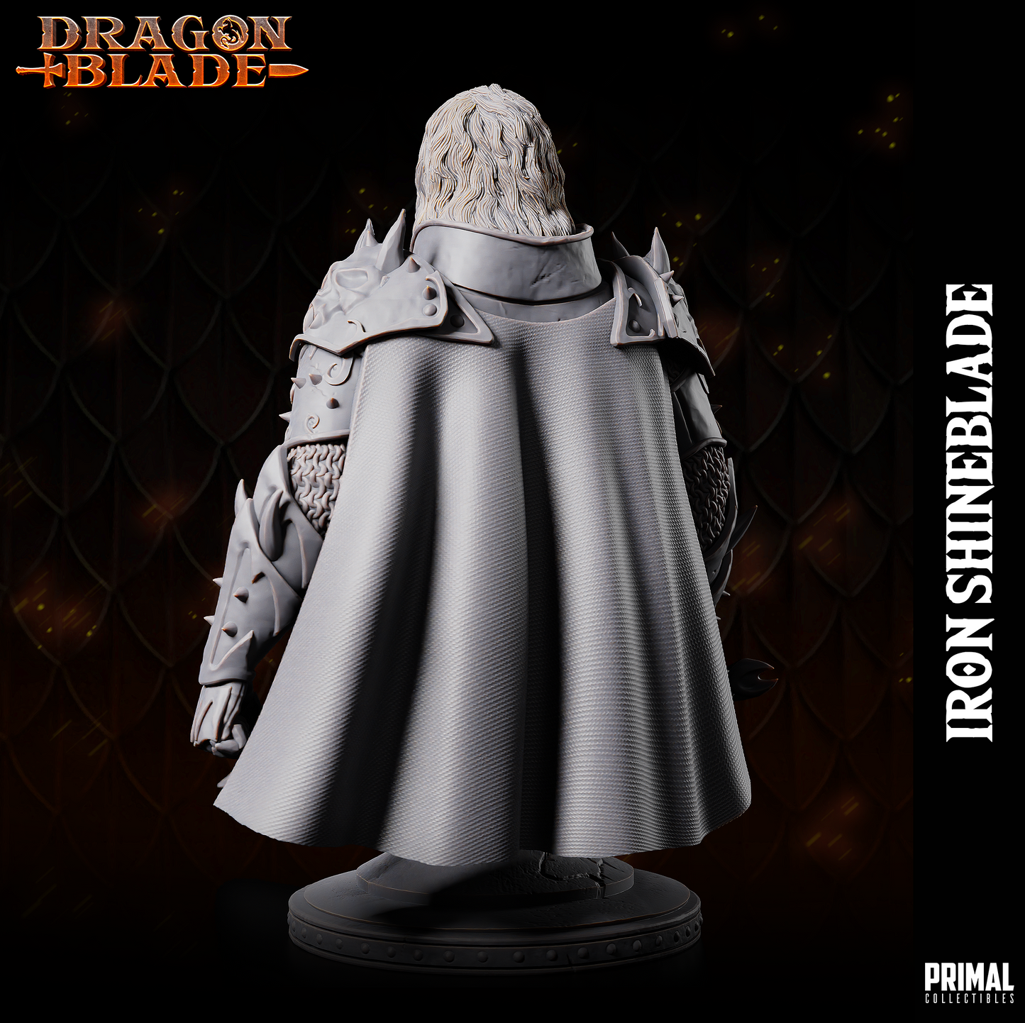 DNDDGL - Steel Brighblade - Iron Shineblade - Male Fighter Dragonlance mini