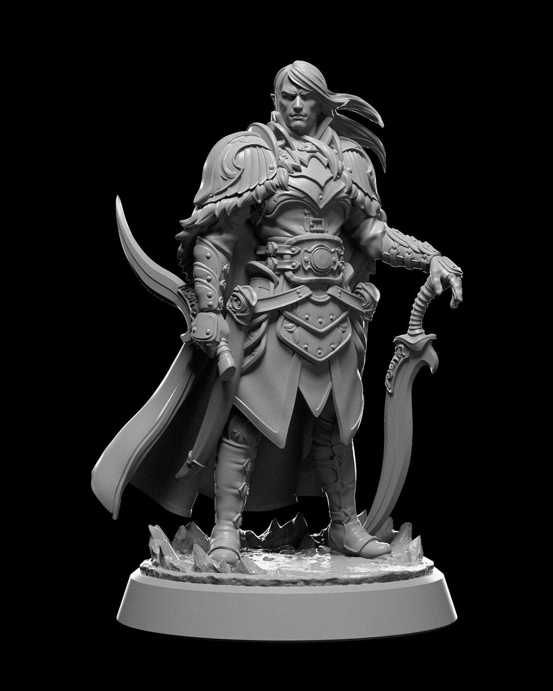 DNDNB - Drizzet Do Urden - Levin - Male Drow Dark Elf miniature