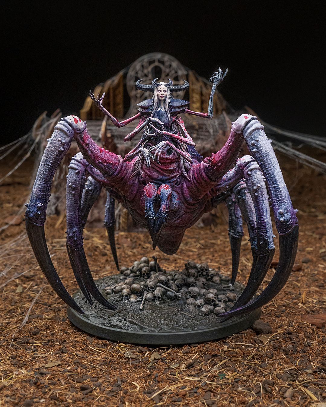 DNDNB - Lolth Spider Queen - Drow Diety - Female Drider Matriarch miniature