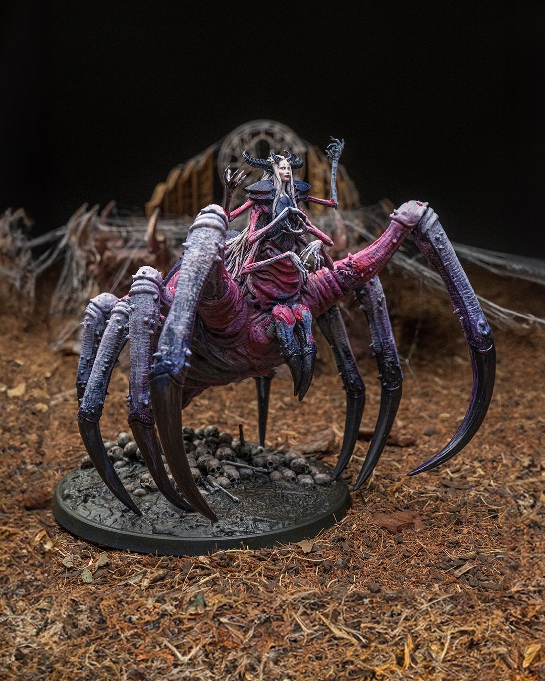 DNDNB - Lolth Spider Queen - Drow Diety - Female Drider Matriarch miniature