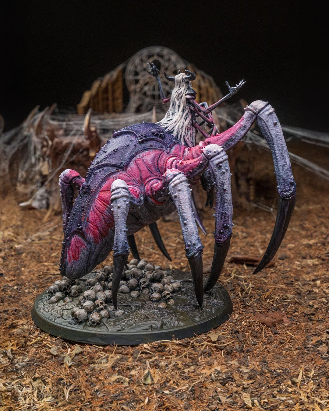 DNDNB - Lolth Spider Queen - Drow Diety - Female Drider Matriarch miniature