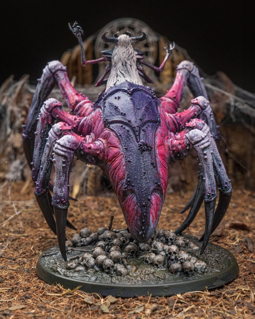 DNDNB - Lolth Spider Queen - Drow Diety - Female Drider Matriarch miniature